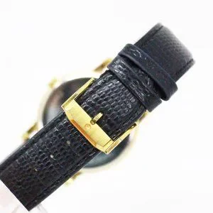 MOVADO #MCA018 Black Leather Watch Movado | Accessories | Movado Mca8 Black Leather Watch  main image 3
